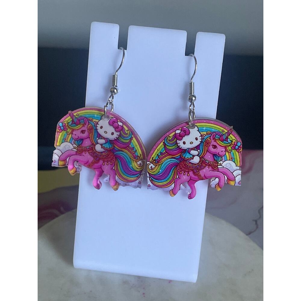 Hello kitty earrings